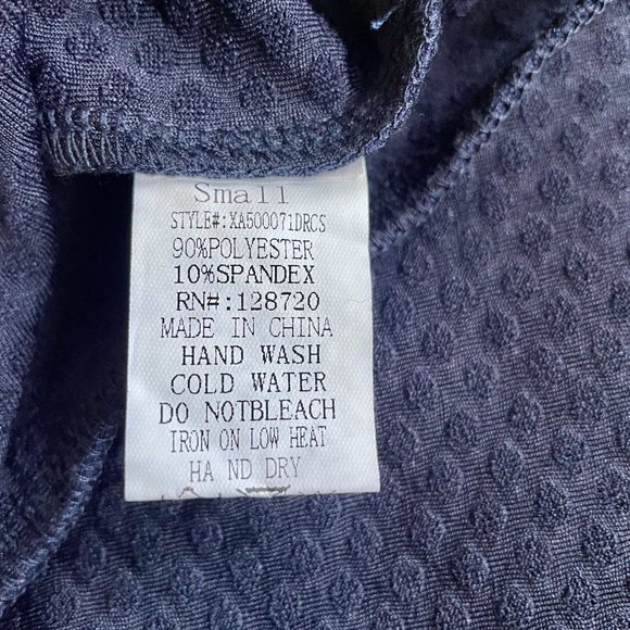 Blue Rain Fit & Flare Cap Sleeve Dress - Picture 5 of 6